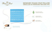 BEST IN REST Memory Foam CPAP Pillow with Cooling Gel - CPAP Organisation Australia