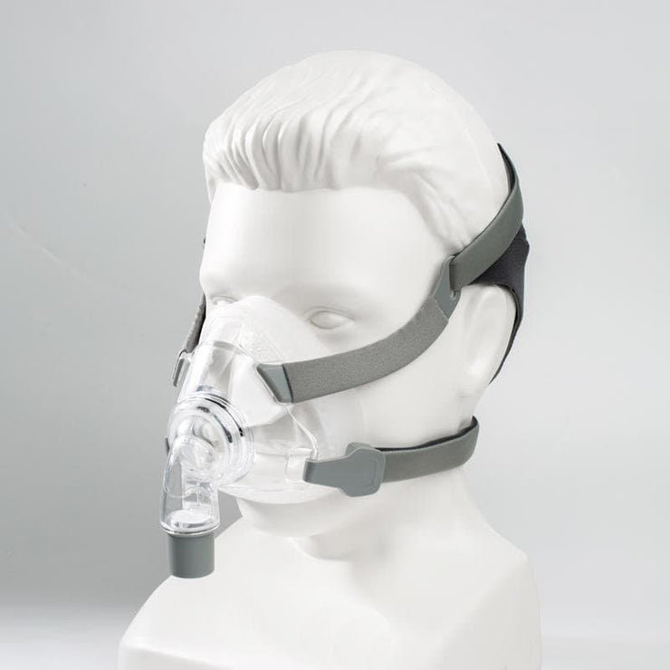 BMC F5A Full-Face CPAP Mask (3-Pack) - Front view