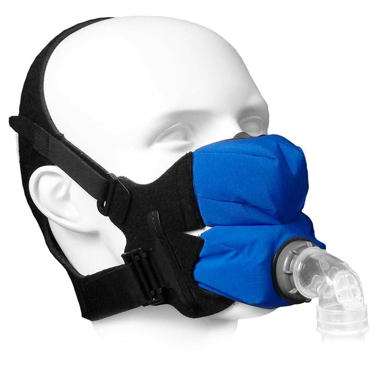 Sleapweaver Soft Cloth Full Face CPAP Mask Side View