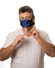 Sleapweaver Soft Cloth Full Face CPAP Mask Fitting